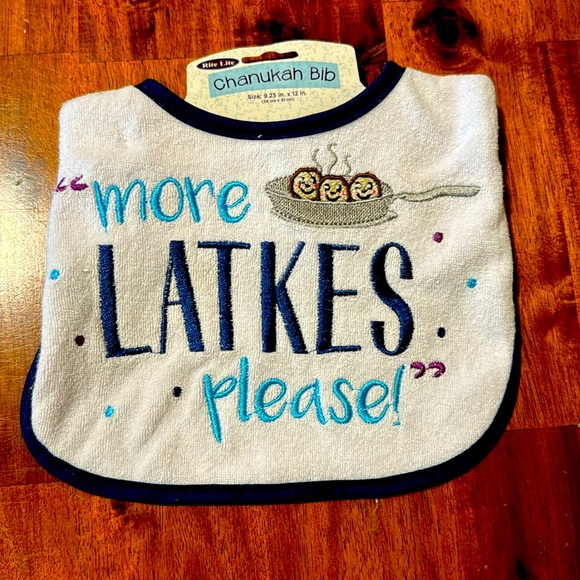 Rite Lite Other - NWT Chanukah Bib